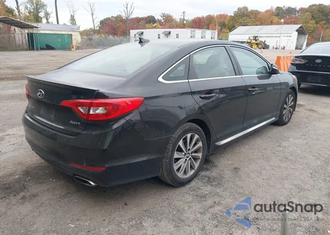 2017 Hyundai Sonata Sport z USA, uszkodzony, nr VIN 5NPE34AF3HH450196